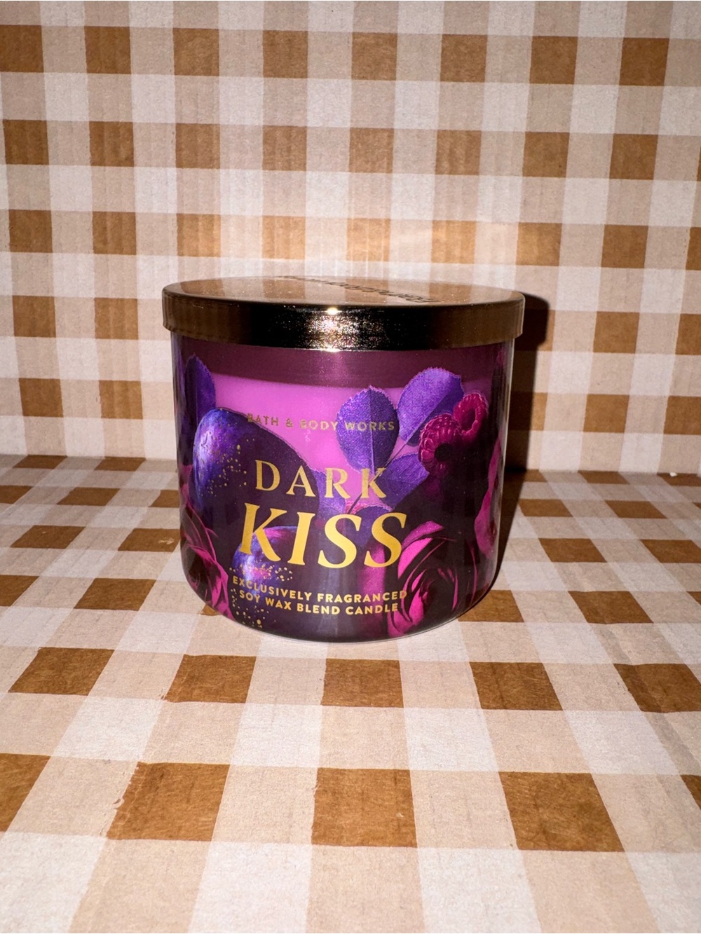 Bath & Body Works - Dark Kiss 3-Wick Candle